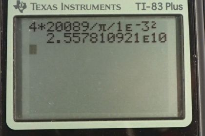 OpenStax College Physics, Chapter 11, Problem 81 (PE) calculator screenshot 2