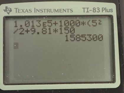 OpenStax College Physics, Chapter 12, Problem 4 (AP) calculator screenshot 1