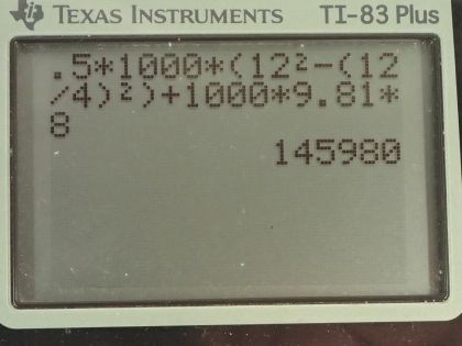 OpenStax College Physics, Chapter 12, Problem 10 (AP) calculator screenshot 1