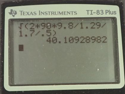 OpenStax College Physics, Chapter 12, Problem 40 (PE) calculator screenshot 1