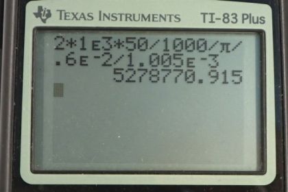 OpenStax College Physics, Chapter 12, Problem 61 (PE) calculator screenshot 2
