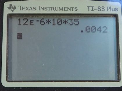 OpenStax College Physics, Chapter 13, Problem 12 (PE) calculator screenshot 1