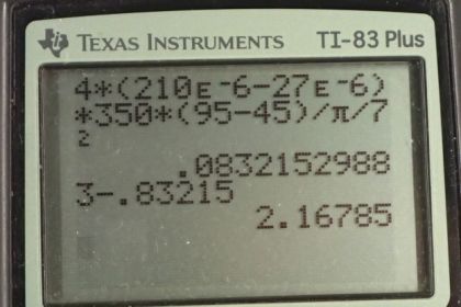 OpenStax College Physics, Chapter 13, Problem 19 (PE) calculator screenshot 1