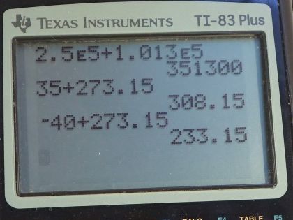 OpenStax College Physics, Chapter 13, Problem 22 (PE) calculator screenshot 1