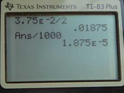 OpenStax College Physics, Chapter 13, Problem 36 (PE) calculator screenshot 1