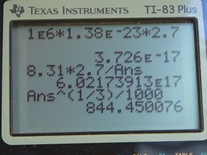 OpenStax College Physics, Chapter 13, Problem 38 (PE) calculator screenshot 1