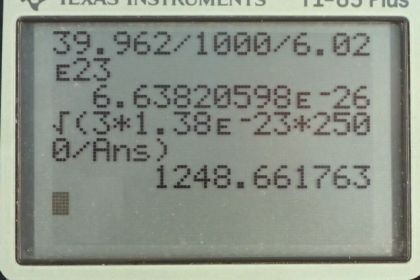 OpenStax College Physics, Chapter 13, Problem 39 (PE) calculator screenshot 1