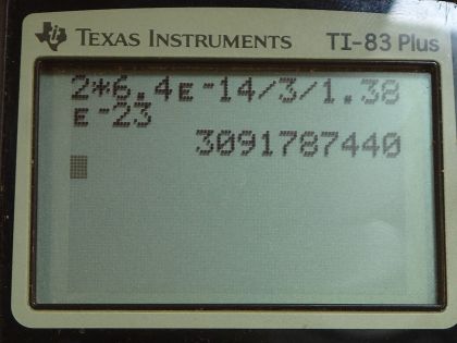 OpenStax College Physics, Chapter 13, Problem 44 (PE) calculator screenshot 1