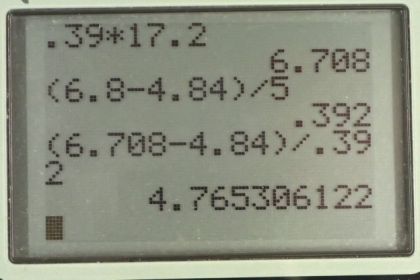 OpenStax College Physics, Chapter 13, Problem 63 (PE) calculator screenshot 1