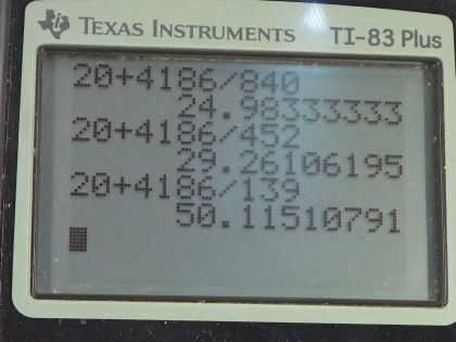 OpenStax College Physics, Chapter 14, Problem 4 (PE) calculator screenshot 1