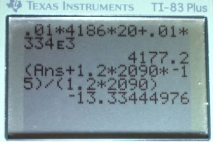 OpenStax College Physics, Chapter 14, Problem 25 (PE) calculator screenshot 1