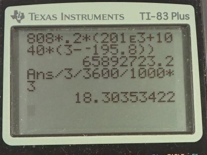 OpenStax College Physics, Chapter 14, Problem 28 (PE) calculator screenshot 1