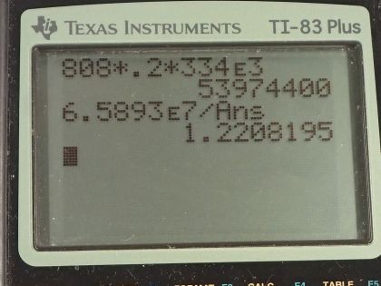 OpenStax College Physics, Chapter 14, Problem 28 (PE) calculator screenshot 2
