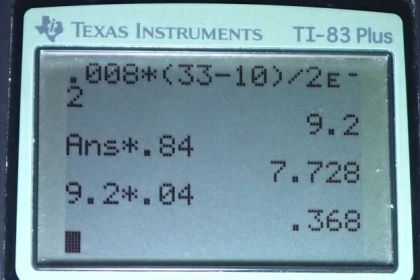 OpenStax College Physics, Chapter 14, Problem 33 (PE) calculator screenshot 1