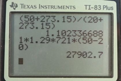 OpenStax College Physics, Chapter 14, Problem 75 (PE) calculator screenshot 1
