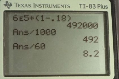 OpenStax College Physics, Chapter 15, Problem 9 (PE) calculator screenshot 1