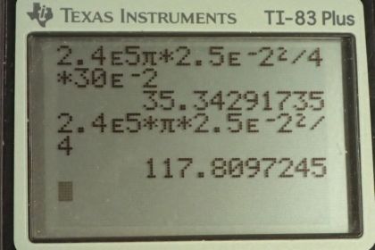 OpenStax College Physics, Chapter 15, Problem 13 (PE) calculator screenshot 1