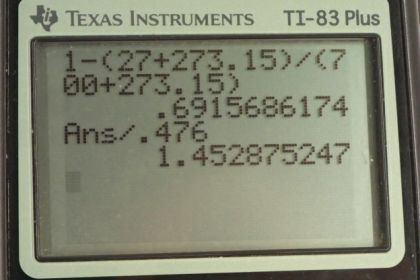 OpenStax College Physics, Chapter 15, Problem 29 (PE) calculator screenshot 1