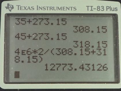 OpenStax College Physics, Chapter 15, Problem 48 (PE) calculator screenshot 1
