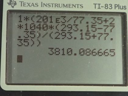 OpenStax College Physics, Chapter 15, Problem 54 (PE) calculator screenshot 2