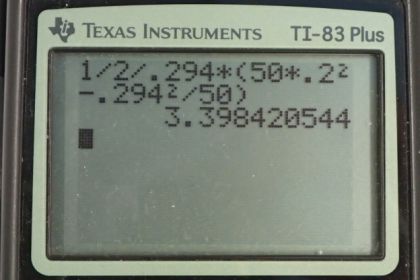OpenStax College Physics, Chapter 16, Problem 17 (AP) calculator screenshot 1