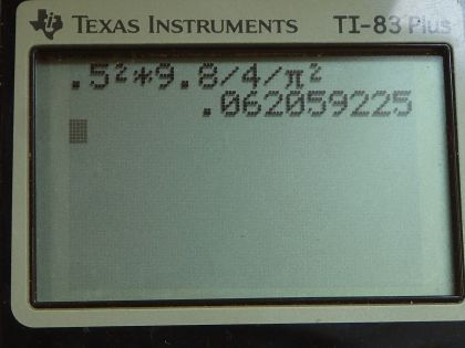 OpenStax College Physics, Chapter 16, Problem 22 (PE) calculator screenshot 1