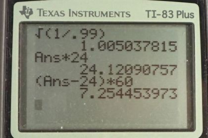 OpenStax College Physics, Chapter 16, Problem 33 (PE) calculator screenshot 1