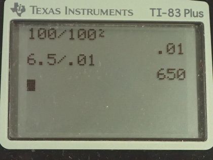 OpenStax College Physics, Chapter 16, Problem 66 (PE) calculator screenshot 1