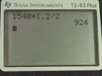 OpenStax College Physics, Chapter 17, Problem 8 (PE) calculator screenshot 1