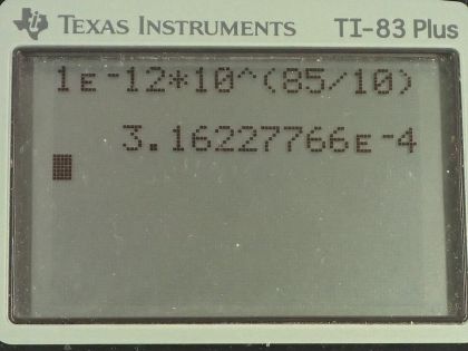 OpenStax College Physics, Chapter 17, Problem 12 (PE) calculator screenshot 1