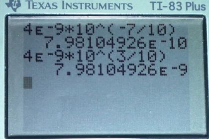 OpenStax College Physics, Chapter 17, Problem 19 (PE) calculator screenshot 1