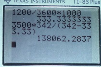 OpenStax College Physics, Chapter 17, Problem 31 (PE) calculator screenshot 1