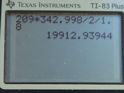 OpenStax College Physics, Chapter 17, Problem 54 (PE) calculator screenshot 4