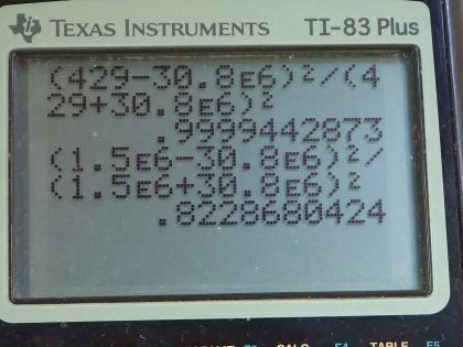 OpenStax College Physics, Chapter 17, Problem 76 (PE) calculator screenshot 1