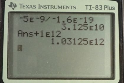 OpenStax College Physics, Chapter 18, Problem 5 (PE) calculator screenshot 1