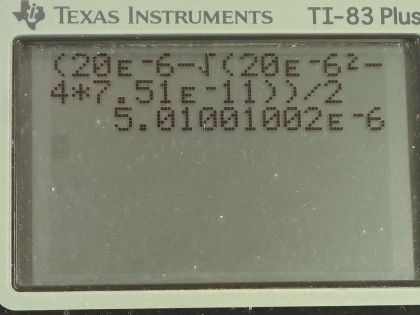 OpenStax College Physics, Chapter 18, Problem 26 (PE) calculator screenshot 2