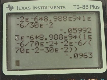 OpenStax College Physics, Chapter 19, Problem 10 (AP) calculator screenshot 1
