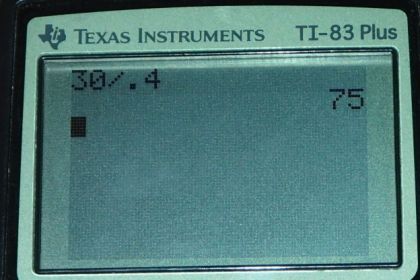 OpenStax College Physics, Chapter 19, Problem 23 (AP) calculator screenshot 1