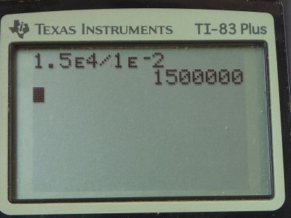 OpenStax College Physics, Chapter 19, Problem 14 (PE) calculator screenshot 1