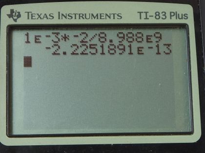 OpenStax College Physics, Chapter 19, Problem 28 (PE) calculator screenshot 1