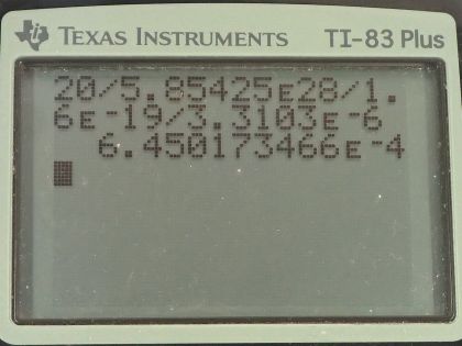 OpenStax College Physics, Chapter 20, Problem 14 (PE) calculator screenshot 2