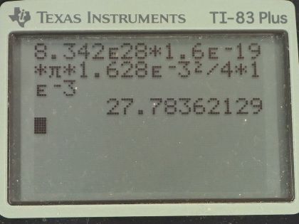OpenStax College Physics, Chapter 20, Problem 16 (PE) calculator screenshot 1