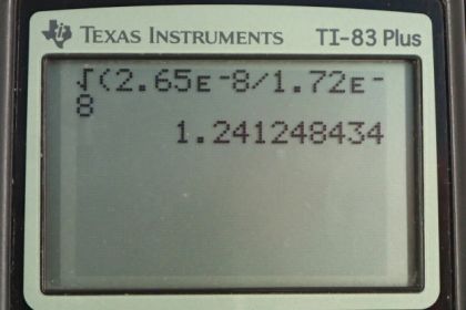 OpenStax College Physics, Chapter 20, Problem 27 (PE) calculator screenshot 1