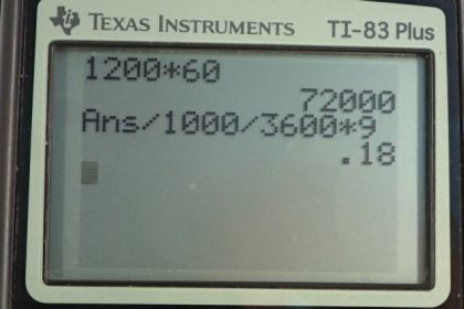 OpenStax College Physics, Chapter 20, Problem 51 (PE) calculator screenshot 1