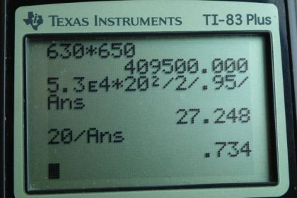 OpenStax College Physics, Chapter 20, Problem 65 (PE) calculator screenshot 1