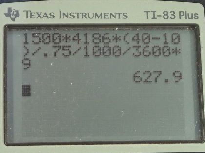 OpenStax College Physics, Chapter 20, Problem 68 (PE) calculator screenshot 1