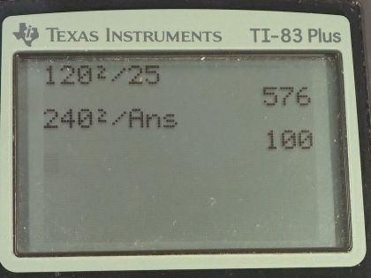 OpenStax College Physics, Chapter 20, Problem 76 (PE) calculator screenshot 1