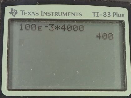 OpenStax College Physics, Chapter 20, Problem 88 (PE) calculator screenshot 1