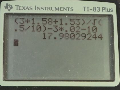 OpenStax College Physics, Chapter 21, Problem 24 (PE) calculator screenshot 2