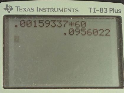 OpenStax College Physics, Chapter 21, Problem 28 (PE) calculator screenshot 2